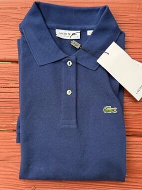 Lacoste Navy Blue Polo